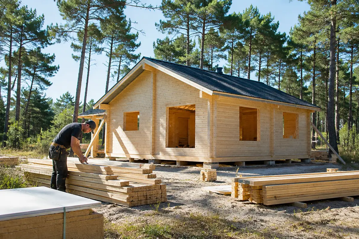Monter une maison en bois en kit dans les Landes : étapes et conseils pour réussir votre projet